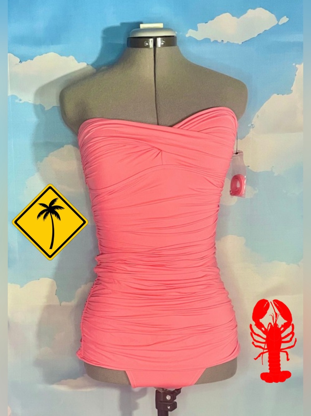 Shell Pink Swimsuit